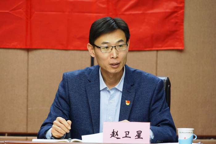 中共濟南市委市直機關工作委員會副巡視員趙衛(wèi)星到會指導.jpg 中共濟南市委市直機關工作委員會副巡視員趙衛(wèi)星到會指導.jpg